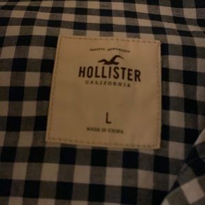 Hollister Bruno mars long sleeve button down roll Hawaii style